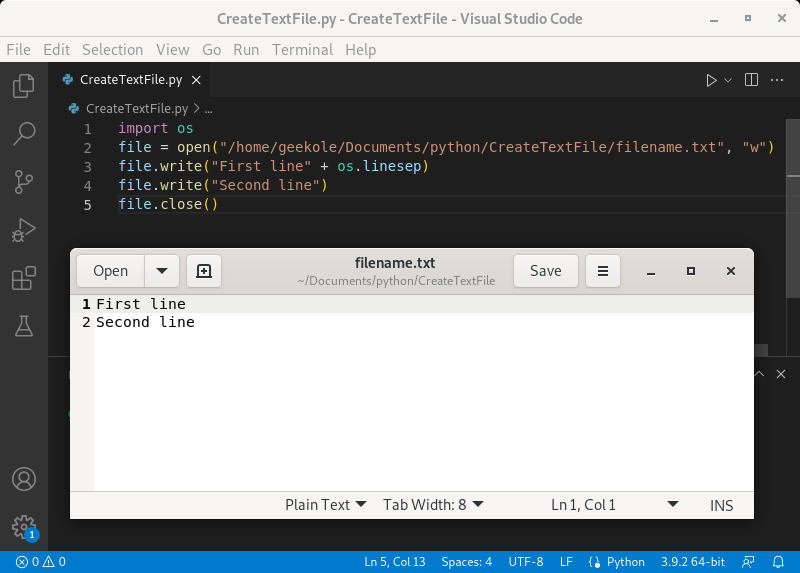 How To Compare Two Text Files In Python And Return The Difference