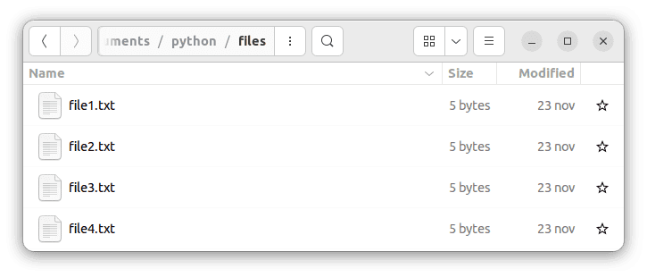 Create ZIP files in Python